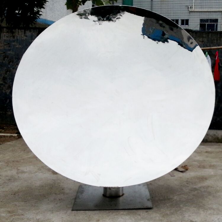 Mirror polishing concave sculpture013