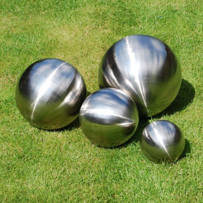 brushed stainless steel sphere2