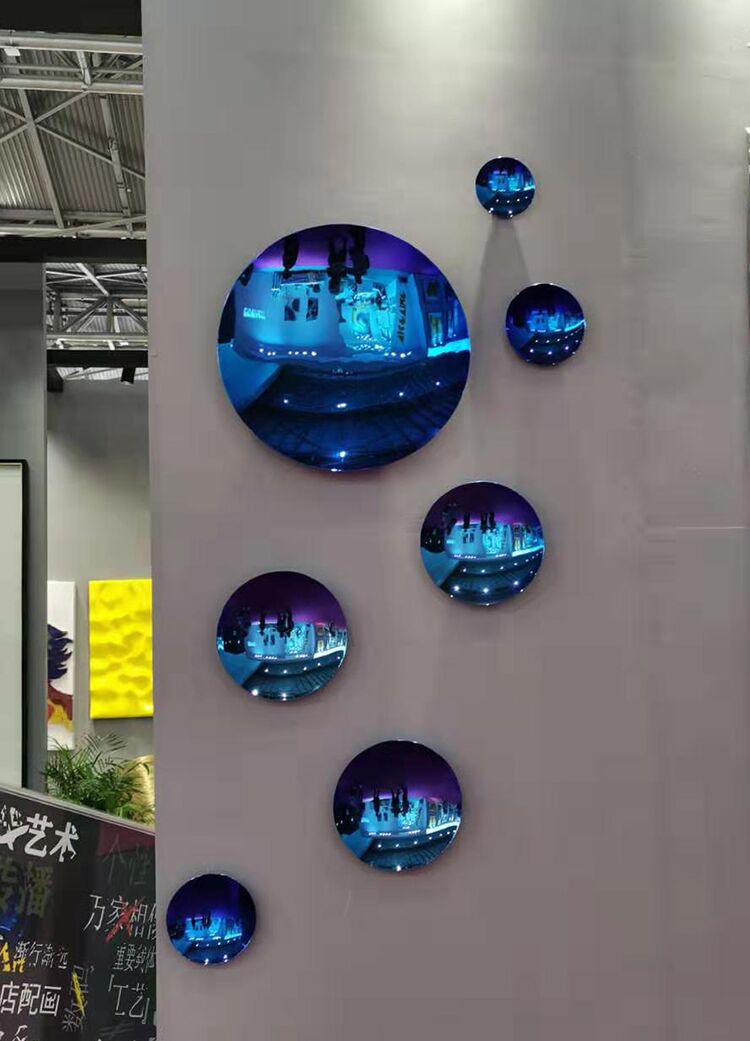 Mirror polishing concave sculpture029