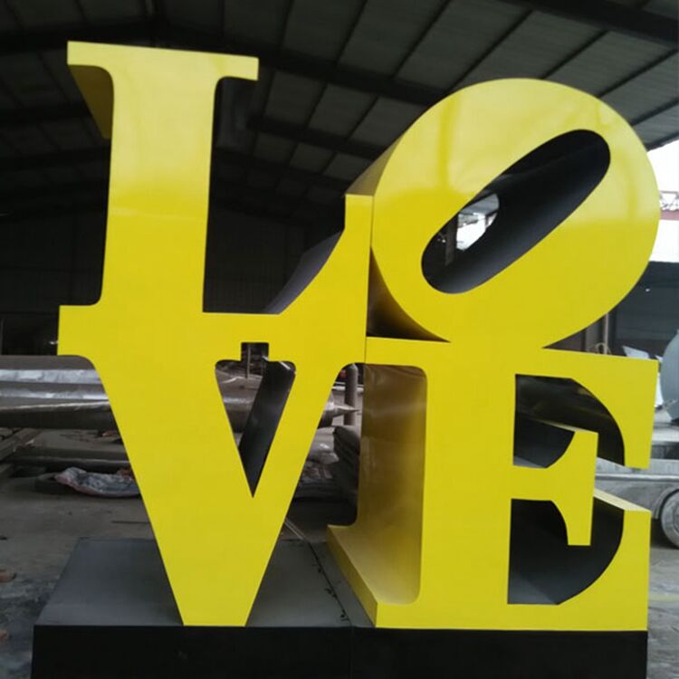 Classic-LOVE-Sculpture-Stainless-Steel