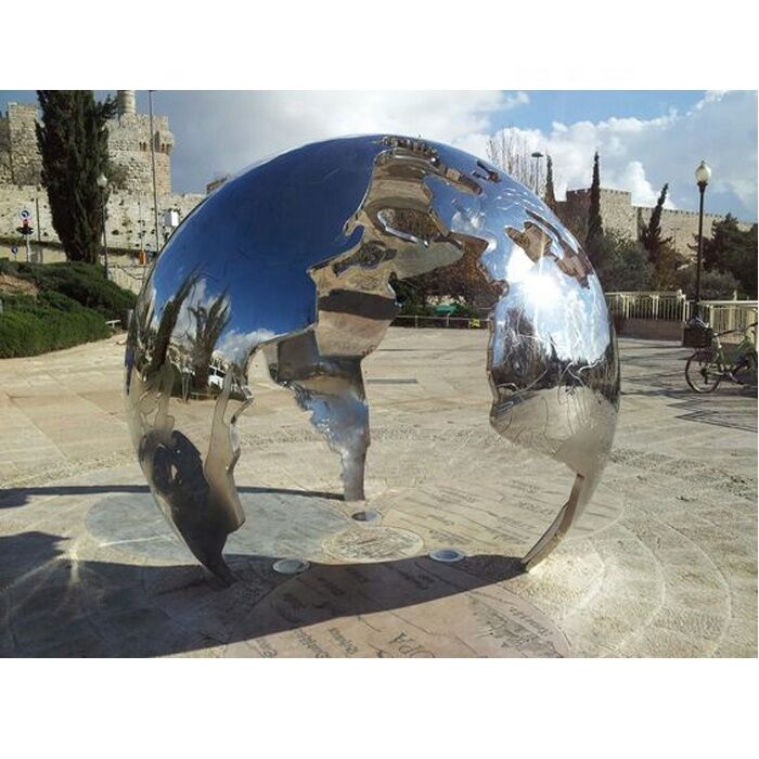 Large-Modern-Outdoor-Stainless-Steel-Globe-Map