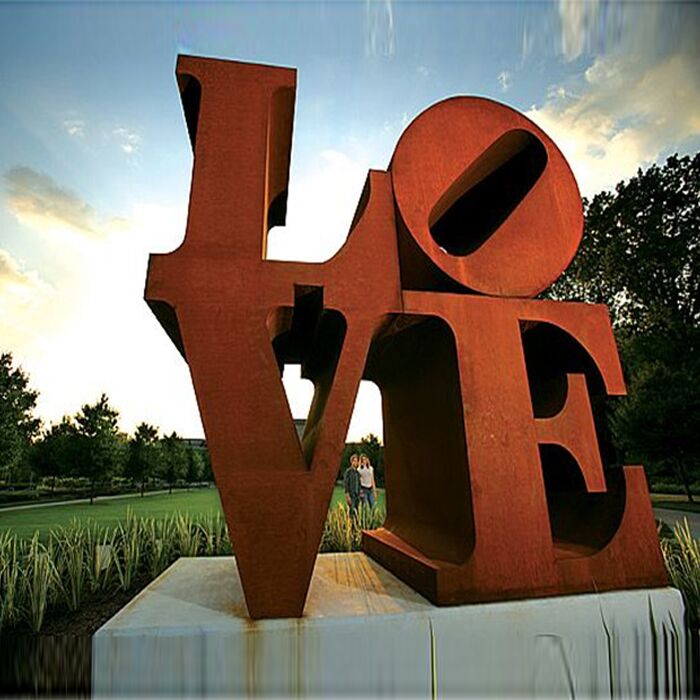 Modern-Outdoor-Corten-Steel-Love-Sculpture