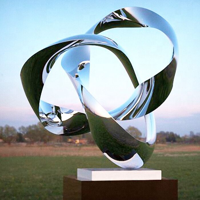 Large-Outdoor-Modern-Abstract-Stainless-Steel-Sculpture