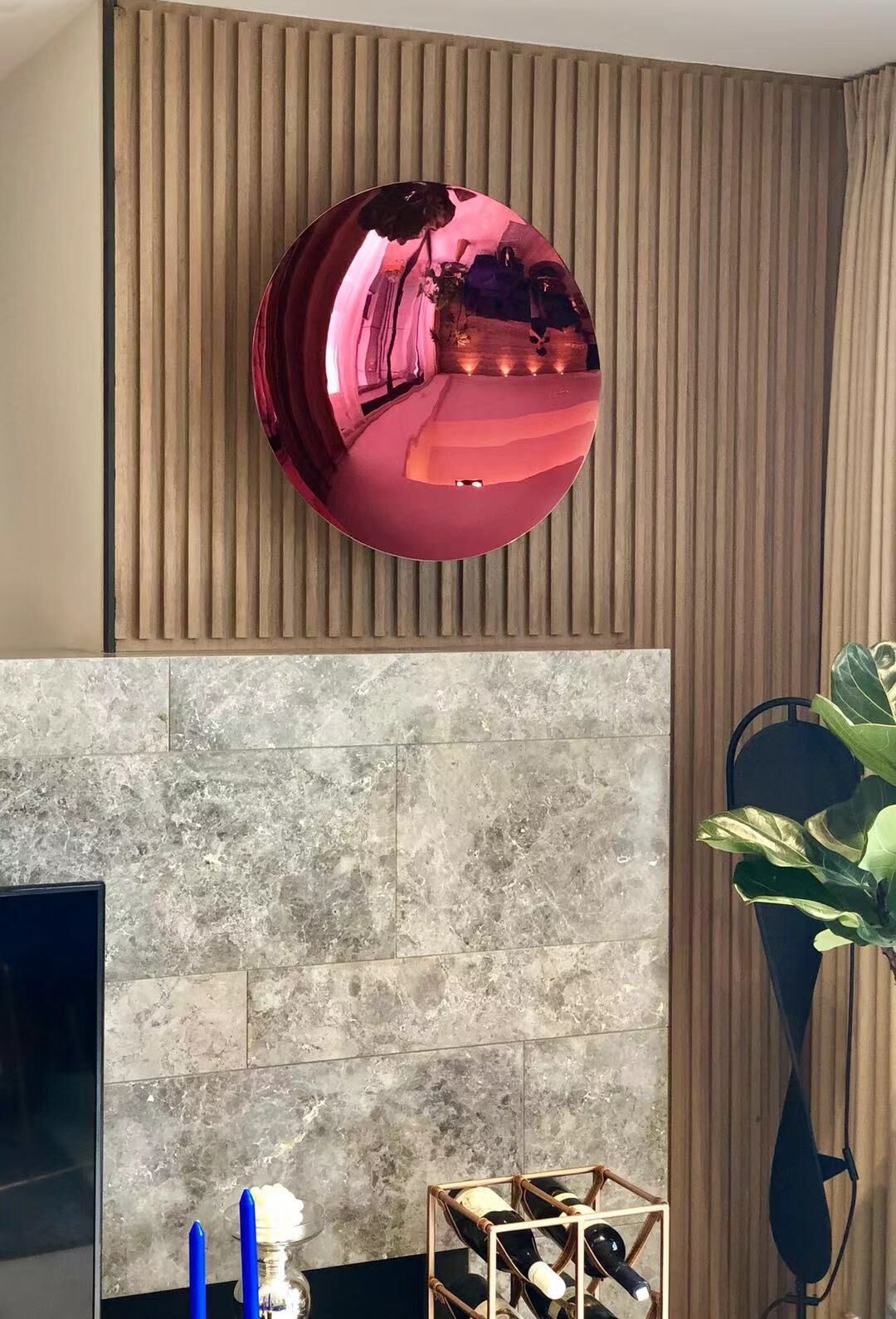 Anish Kapoor Concave Mirror Sculpture