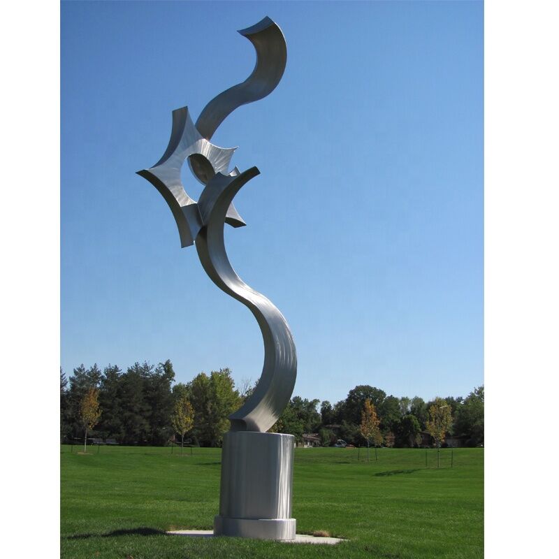 Large Sculptures For Sale Stainless Steel Sculpture Matt Finish