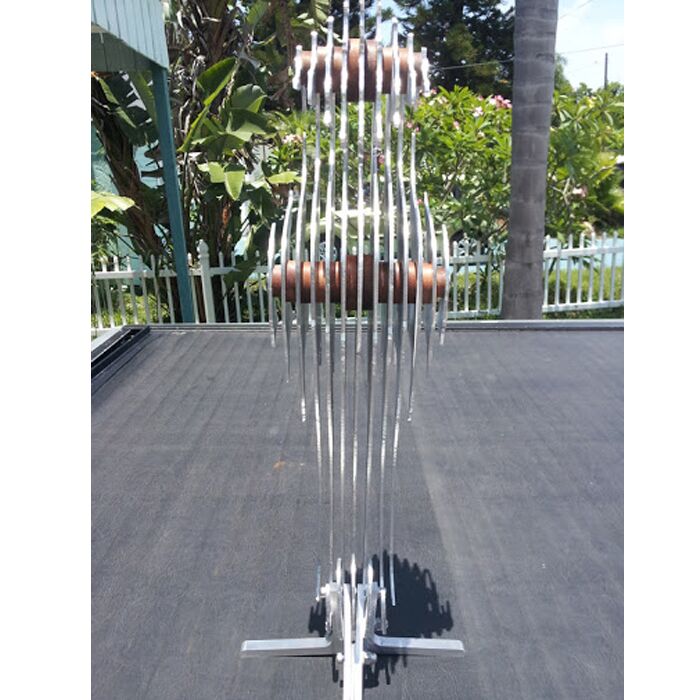 Modern Outdoor Abstract Stainless Steel Seahorse Garden Sculpture 1