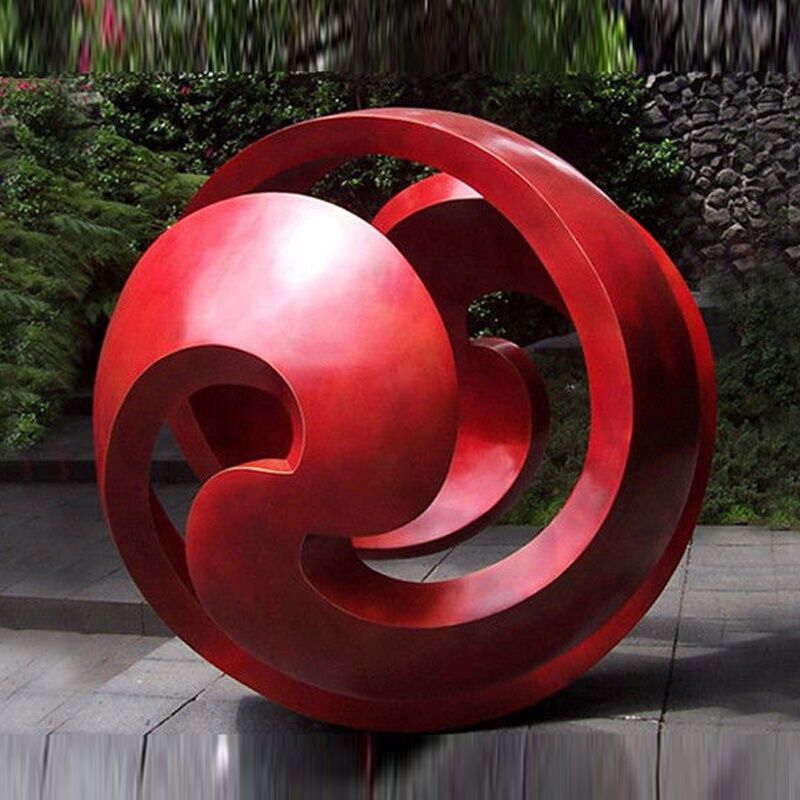 2020 Modern Large Metal Abstract Arts Sphere Sculpture
