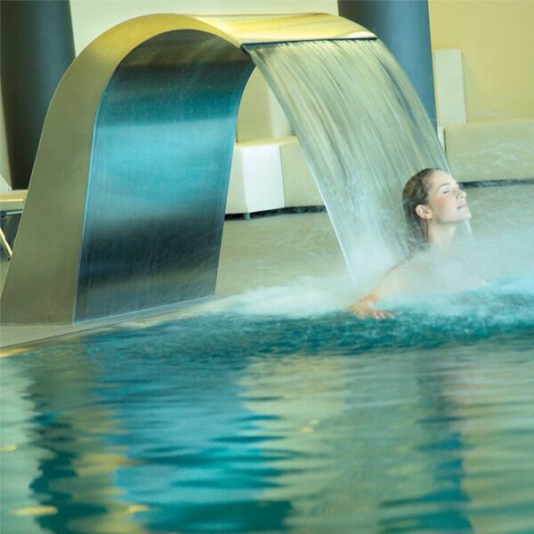 304 Stainless Steel Pool Fountain Shower Arched Cobra Water Curtain For Swimming Pool