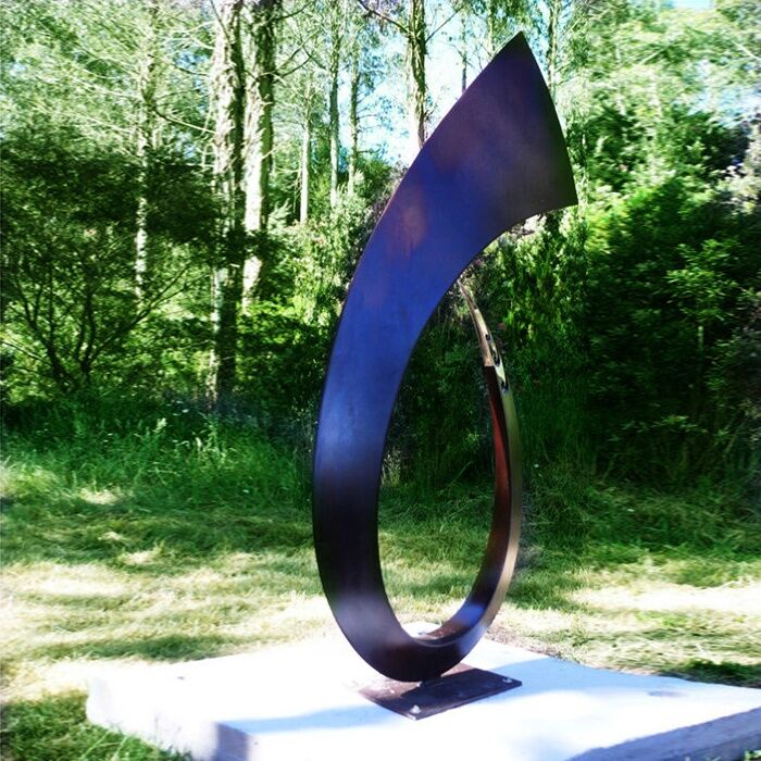 Abstract Metal Art Stainless Steel Garden Sculpture