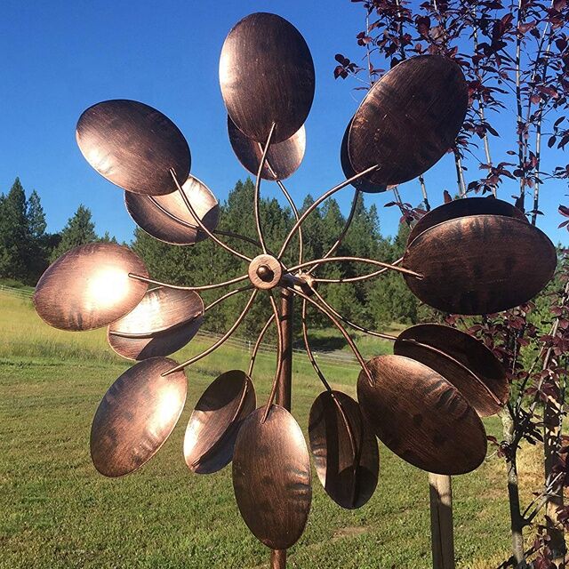 Garden Decoration Stainless Steel Wind Sculpture Kinetic Wind Sculpture