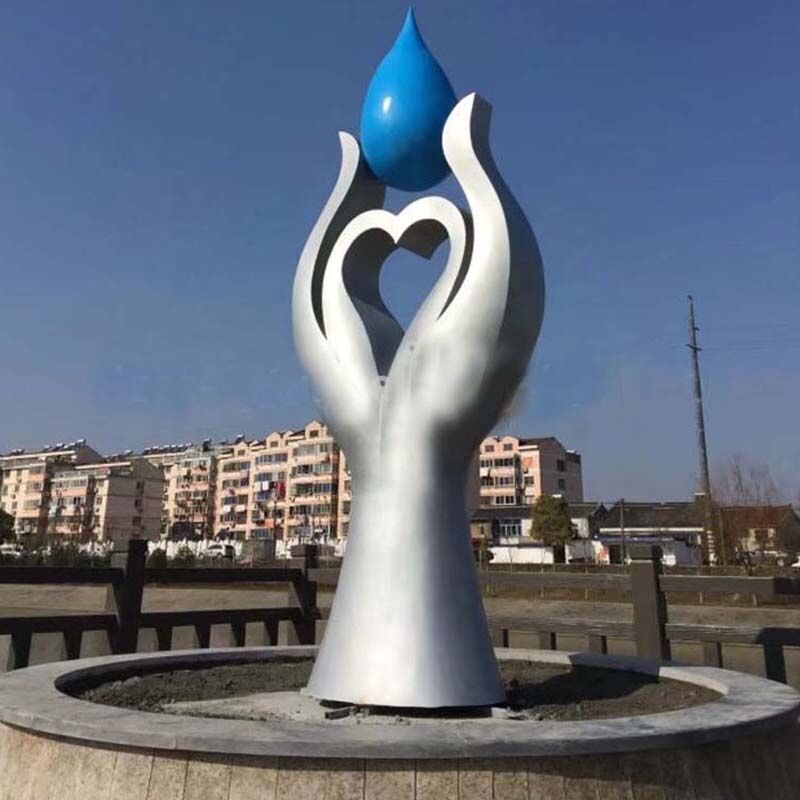 High Quality Artistic Metal Stainless Steel Monumental Sculpture