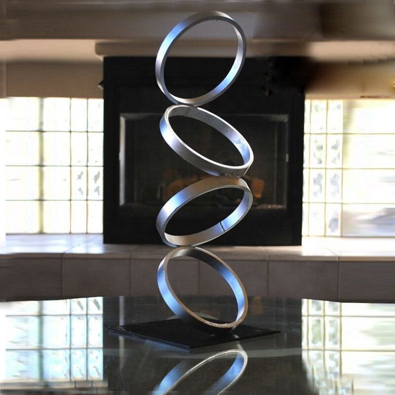 Home Sculpture Decor Stainless Steel Decorative Sculpture