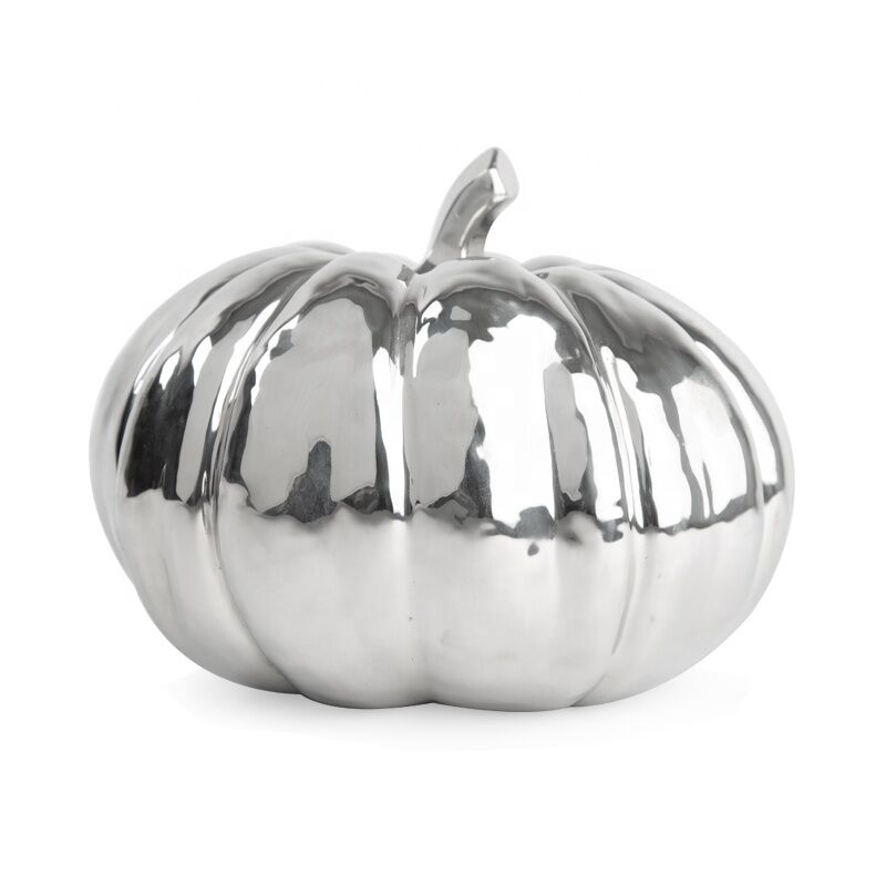 Indoor Decoration Stainless Steel Pumpkin Sculpture