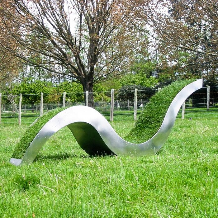 Large Outdoor Stainless Steel Metal Planters For Park Decoration