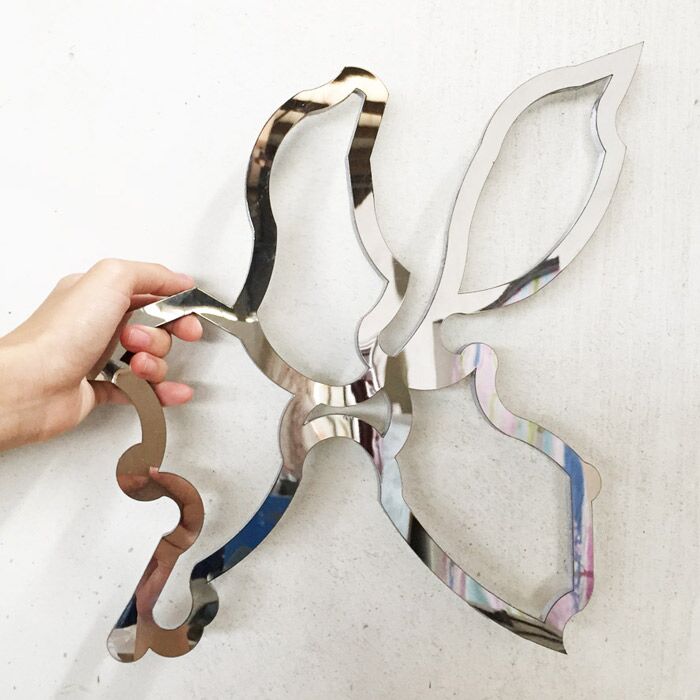 Lotus flower metal wall art home decor 2