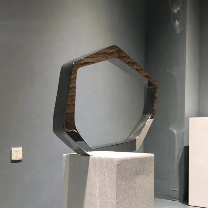 Modern Art Decoration Stainless Steel Abstract Sculpture 1