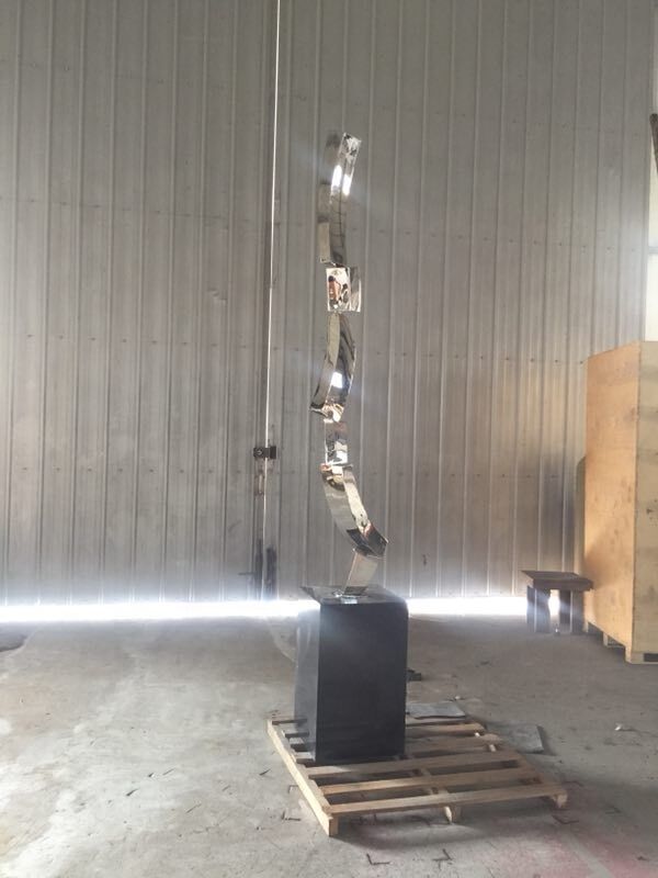 Modern Interior Decoration Metal Art Stainless Steel Sculpture 1