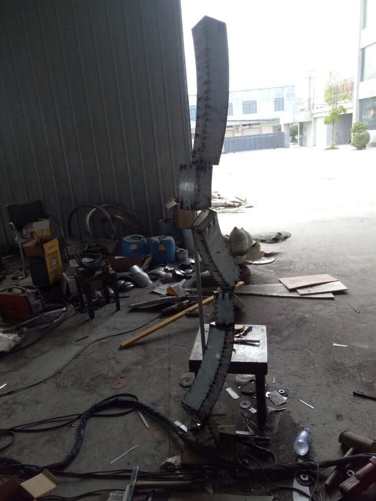 Modern Interior Decoration Metal Art Stainless Steel Sculpture 2