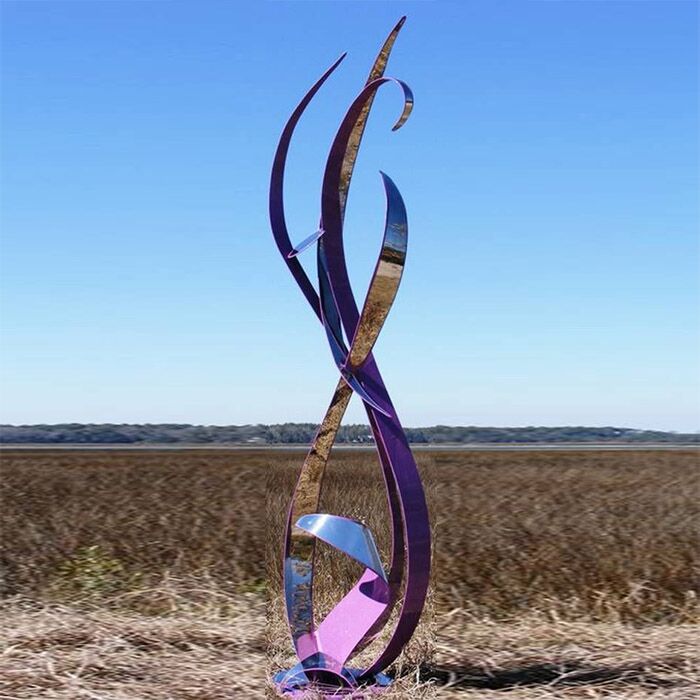 Outdoor Abstract Stainless Steel Garden Art Metal Sculpture Home Decoration