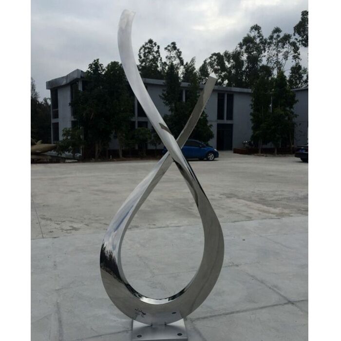 Outdoor Metal Sculpture Modern Abstract Art Garden Sculptures
