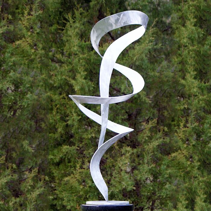 Sculpture Art Abstract Steel Ornament