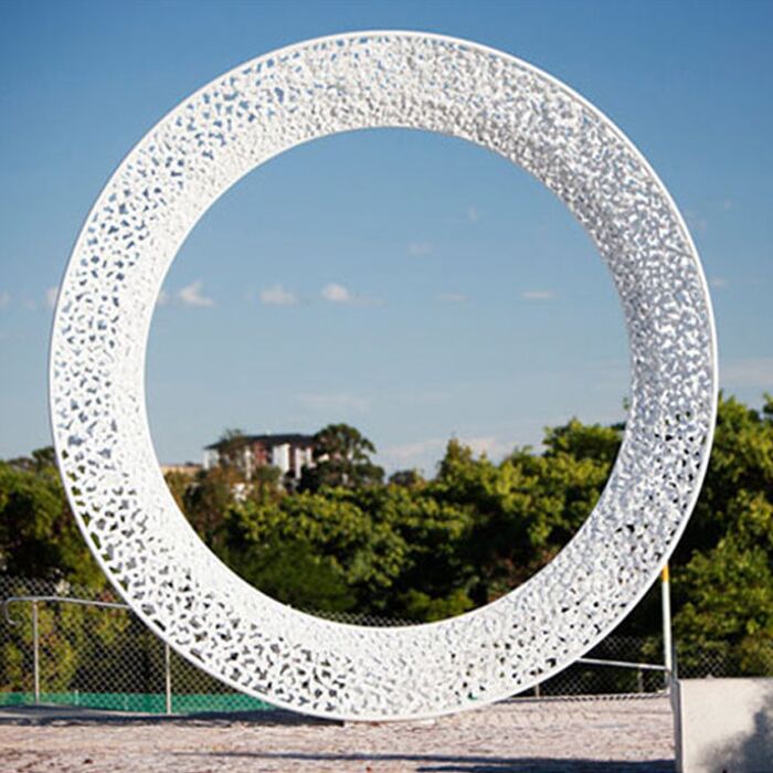 Stainless Steel Garden Decoration Large Sculpture Modern