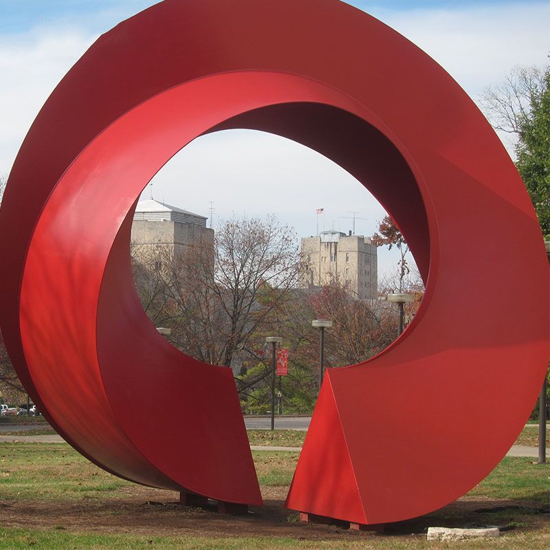 Mirror Stainless Steel Outdoor Sculptures