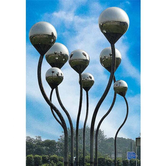 Modern Garden Landscape Art Stainless Steel Outdoor Sculpture