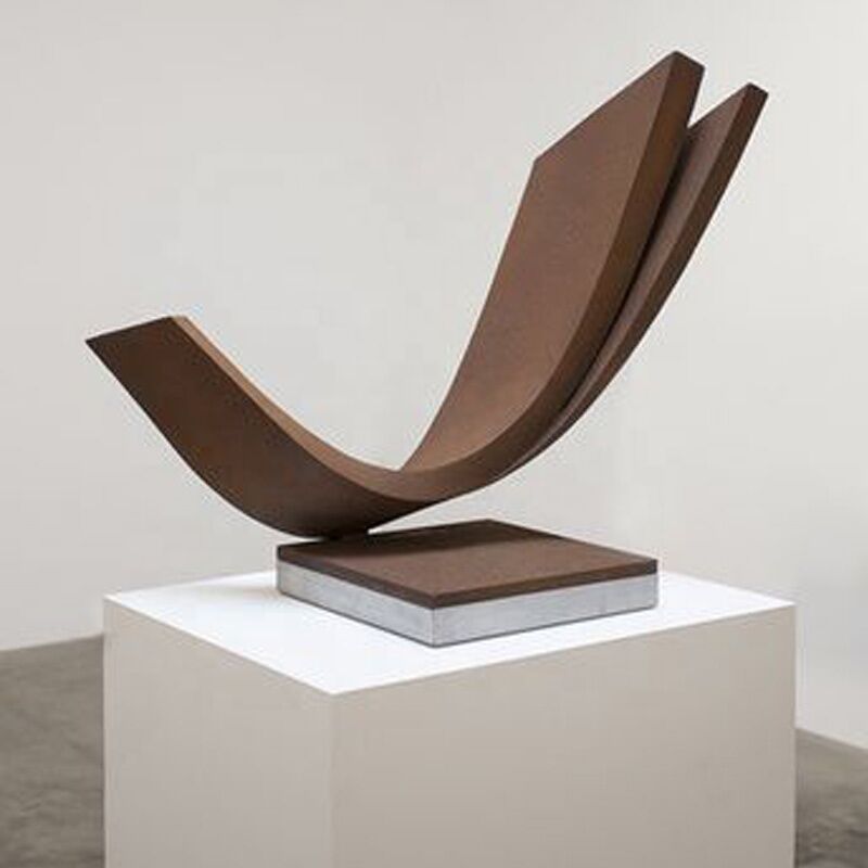 Beverly Pepper Art Garden Corten Steel Abstract Sculpture1