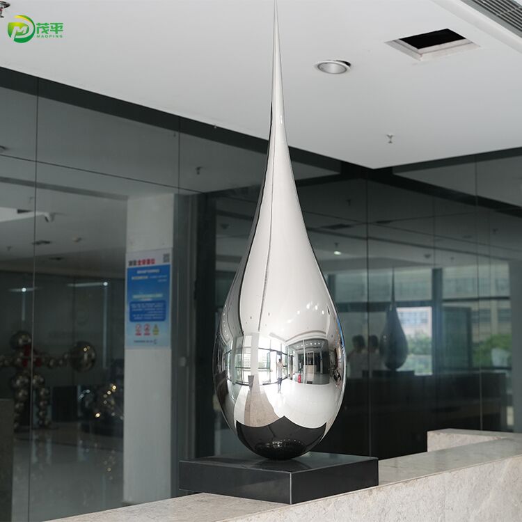 Outdoor Landscape Artwork Stainless Steel Sculpture (1)