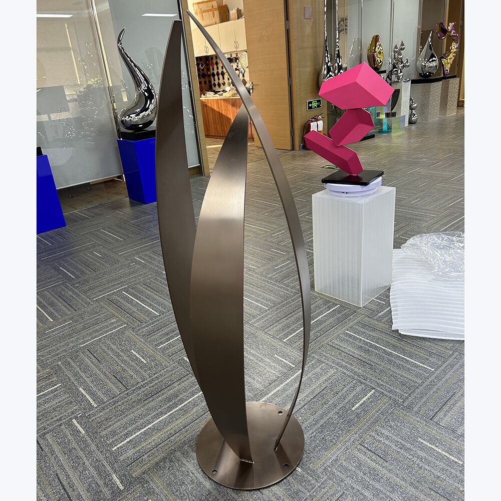Interior Deco Art Stainless Steel Abstract Sculpture5