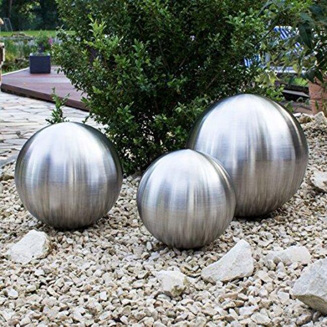 brushed stainless steel sphere3