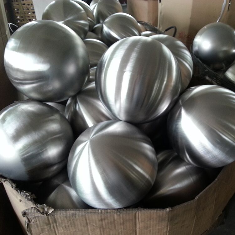 brushed stainless steel sphere8
