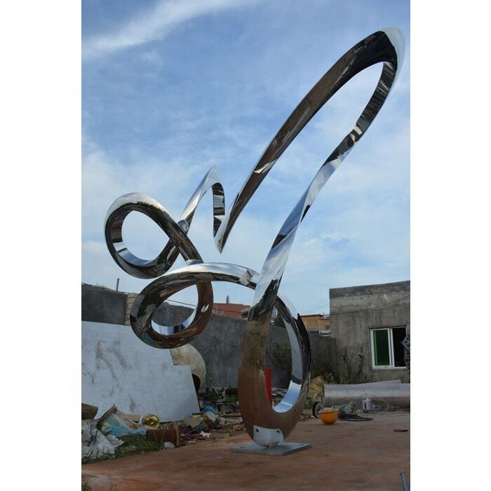 Abstract-Modern-Metal-Art-Stainless-Steel-Garden