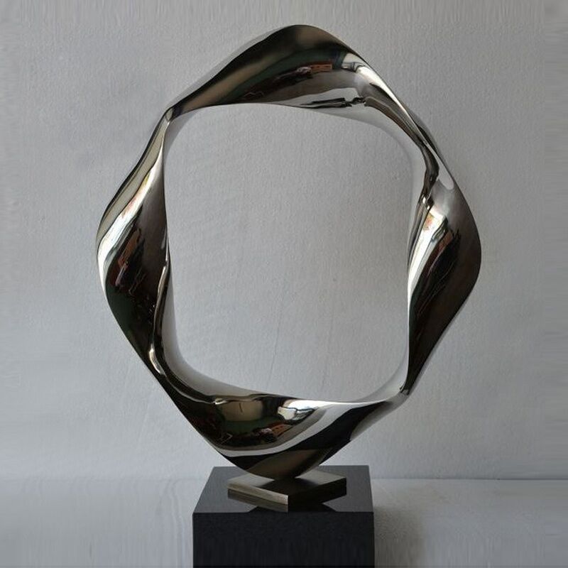 Modern-Decoration-Abstract-Stainless-Steel-Indoor-Sculpture