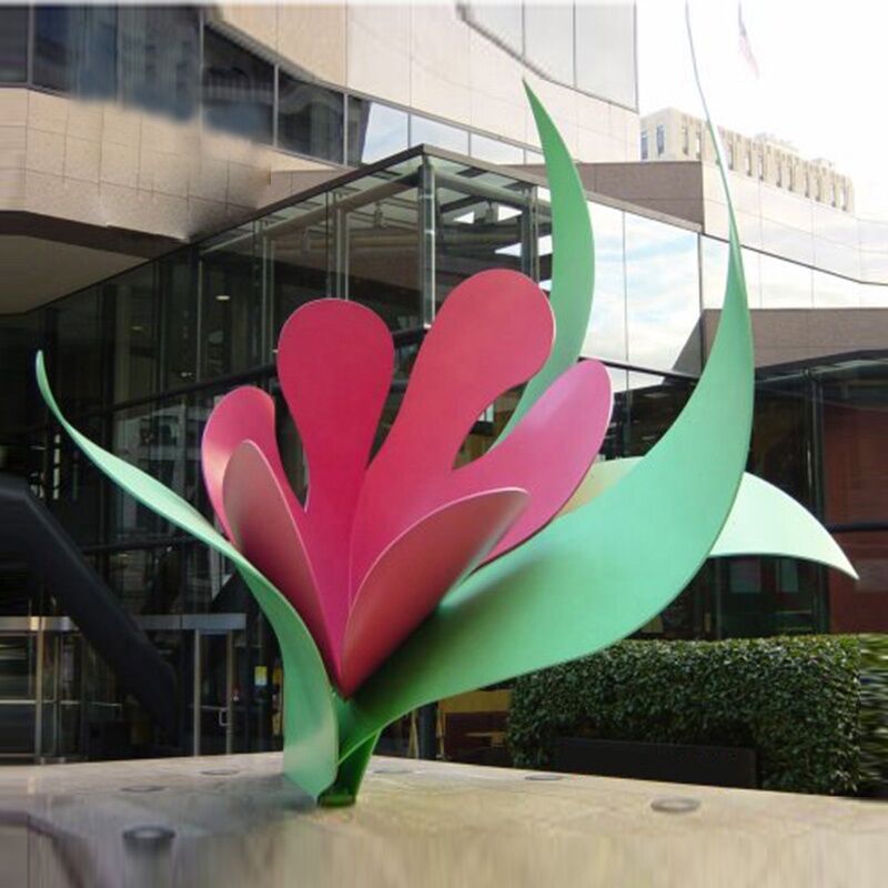Stainless-Steel-Flower-Sculpture-Modern-Metal-Outdoor