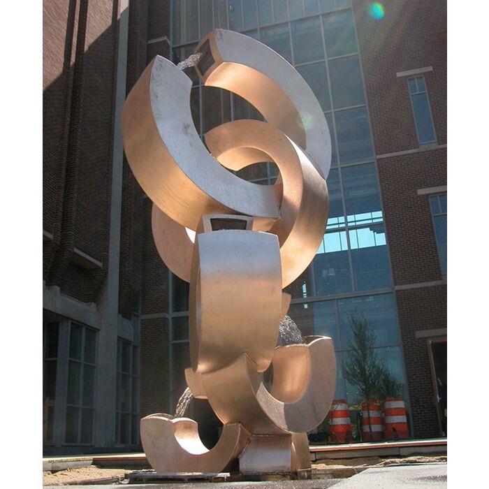 Outdoor-Garden-Stainless-Steel-Water-Fountains