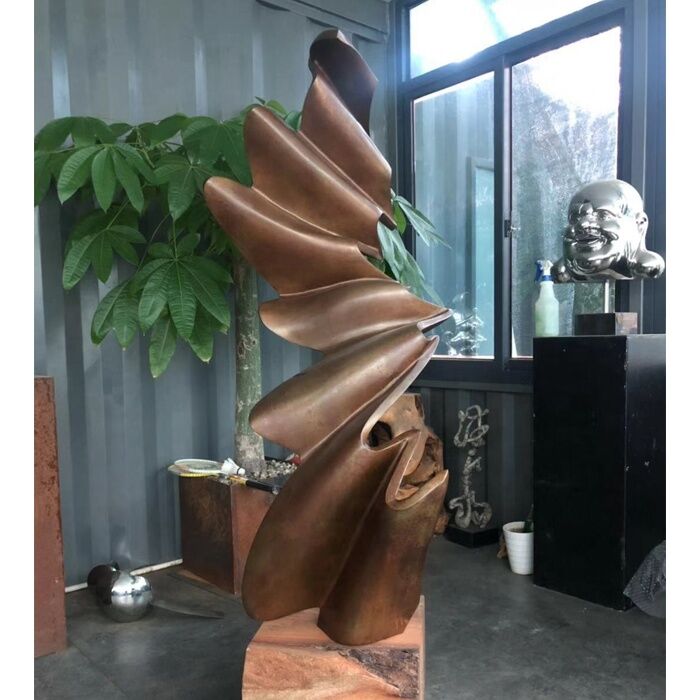 Antique-Casting-Modern-Abstract-Bronze-Sculpture (1)