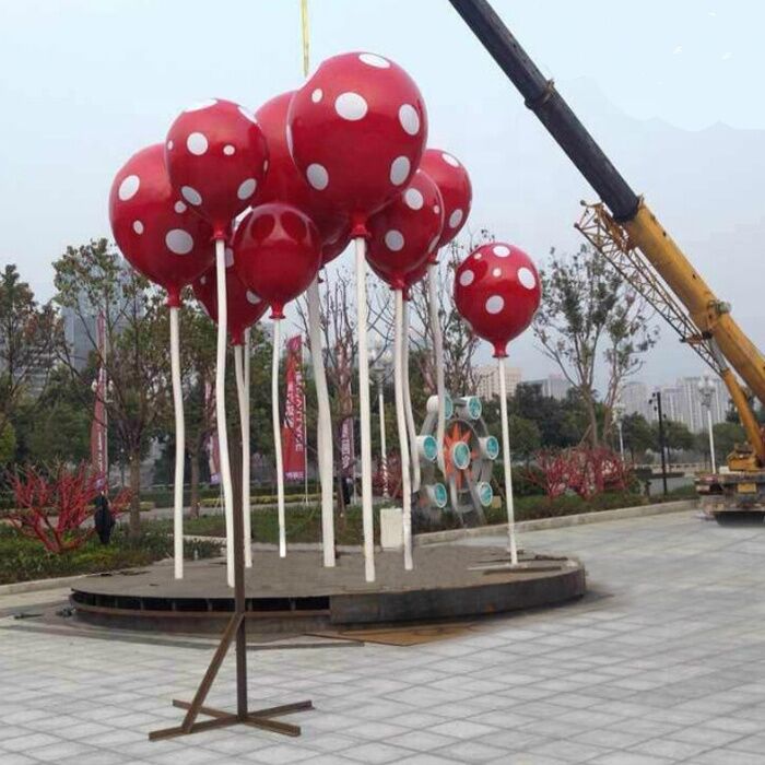 Large-City-Square-Stainless-Steel-Balloon-Outdoor