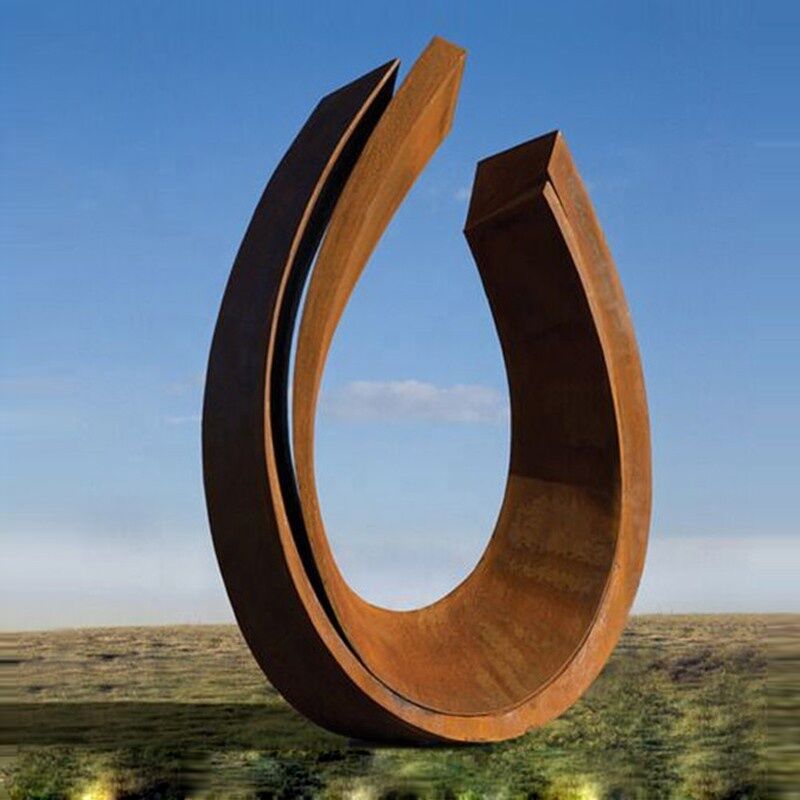 Garden Decoration Corten Steel Sculpture Designed By Beverly Pepper