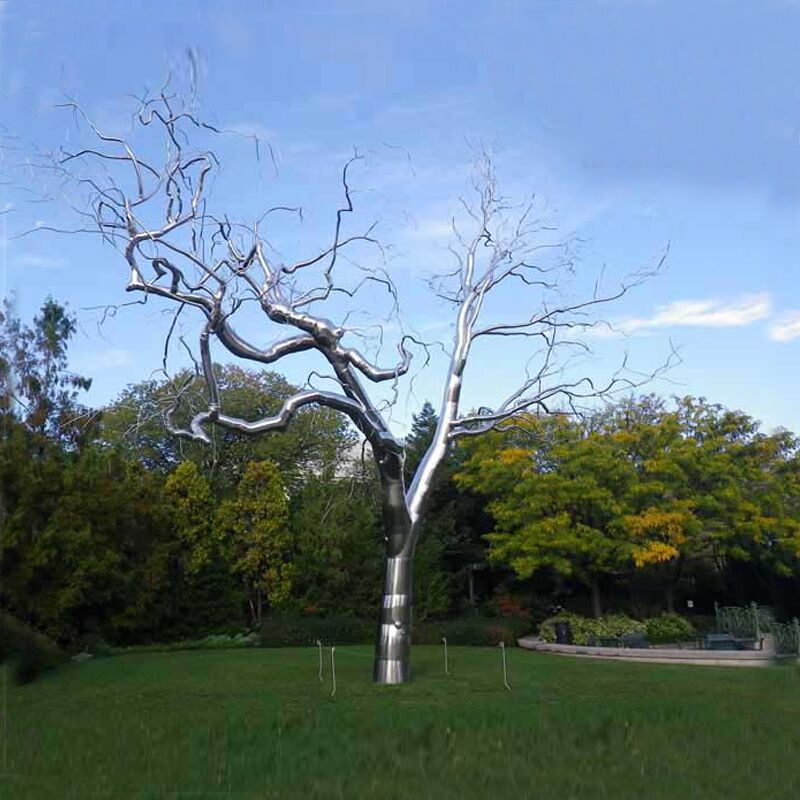 Garden Decoration Stainless Steel Tree Sculpture