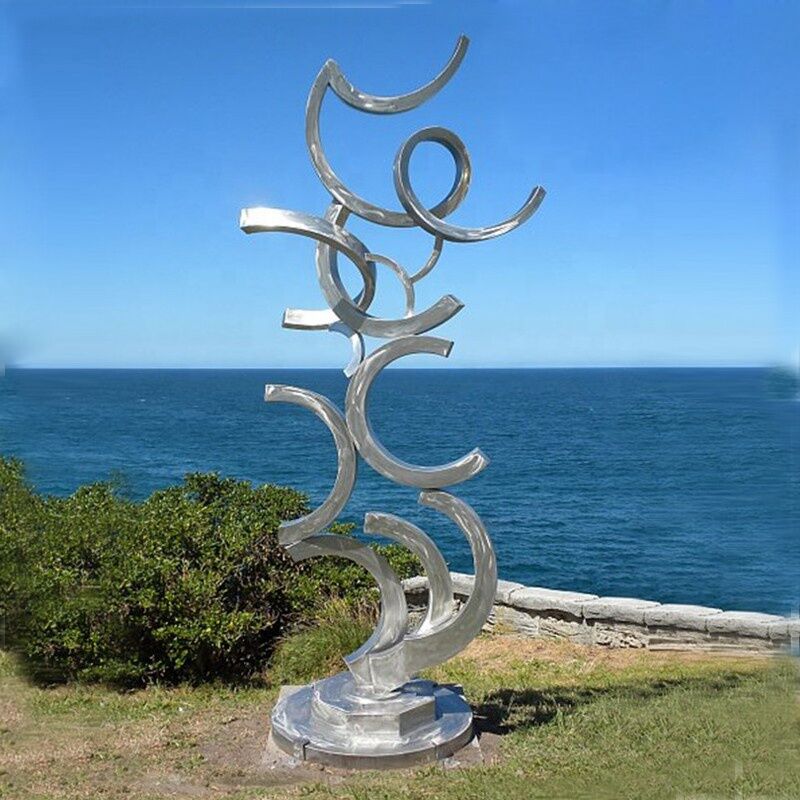 Metal Sculpture Stainless Steel Garden Sculpture