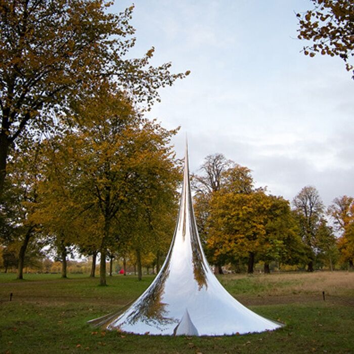 Mirror Polished Garden Stainless Steel Large Outdoor Art Sculpture 1