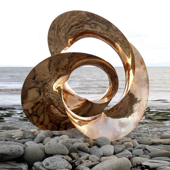 Stainless Steel Outdoor Modern Abstract Art Sculpture 1