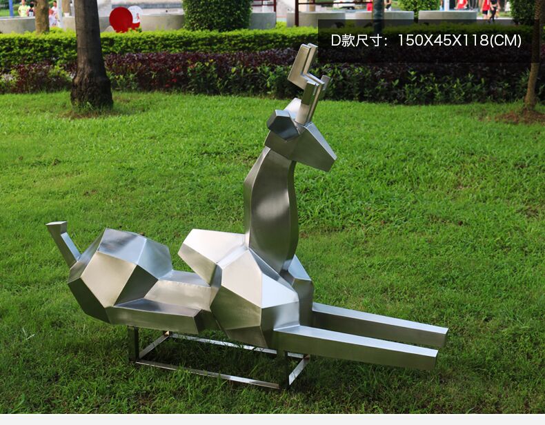 Stainless steel deer (D)