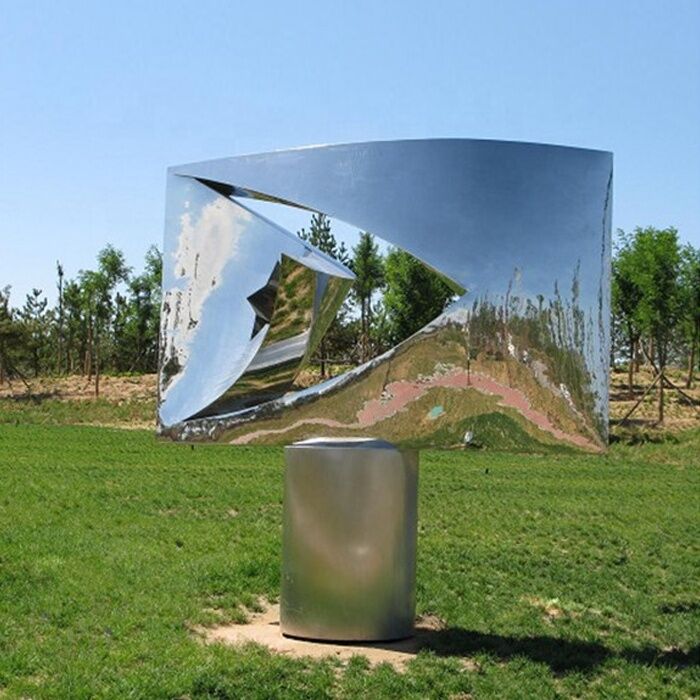Stainless steel garden art decorative sculpture