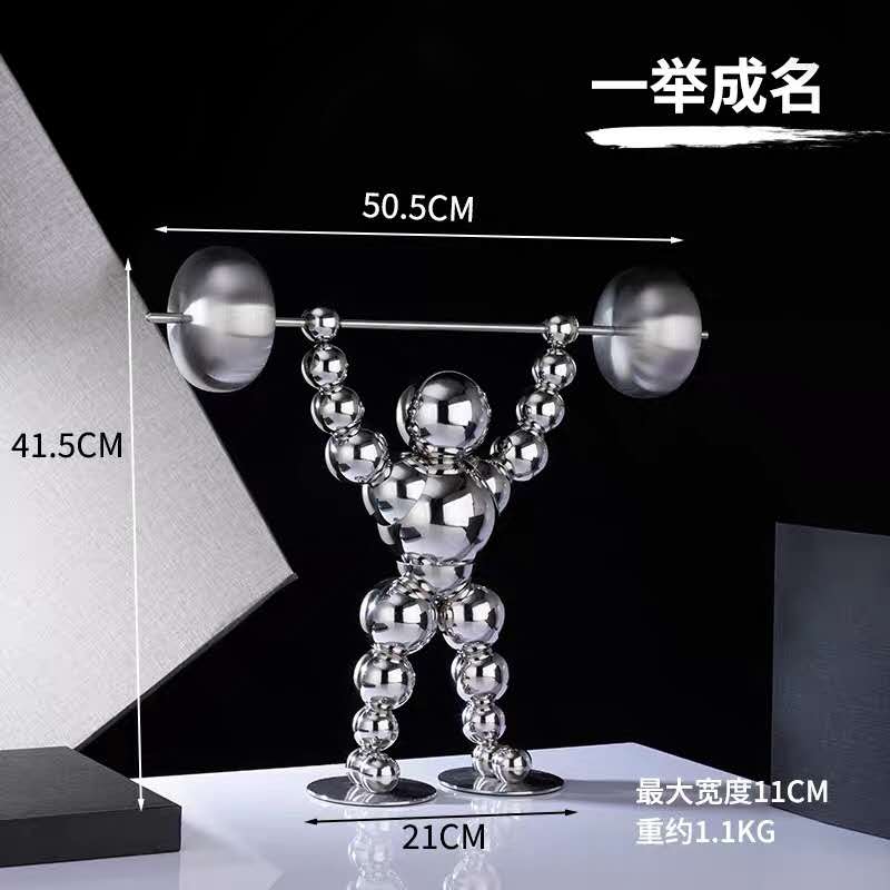 Stainless steel works of art (2)