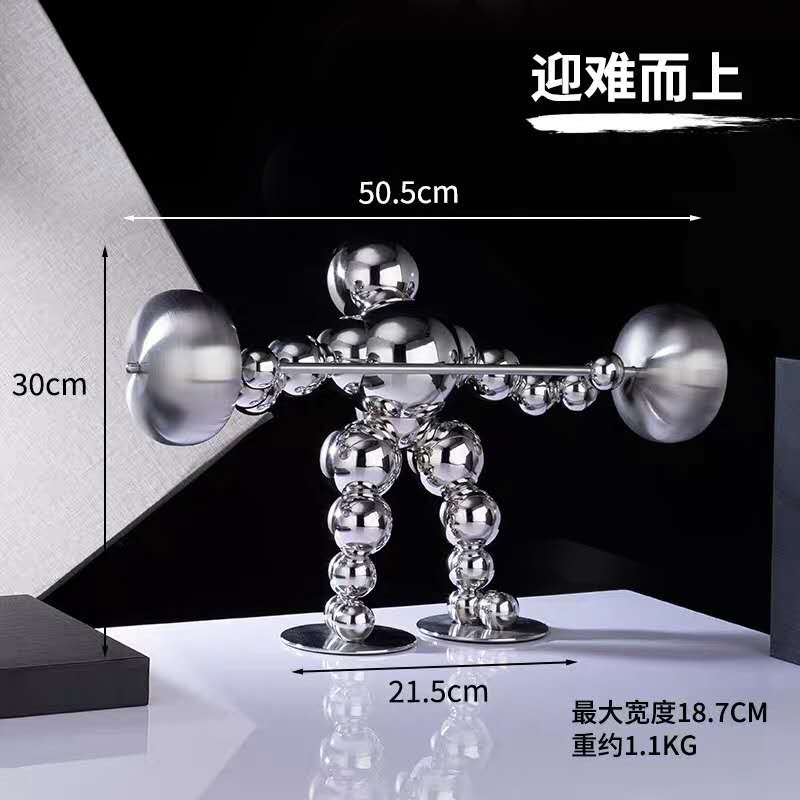 Stainless steel works of art (4)