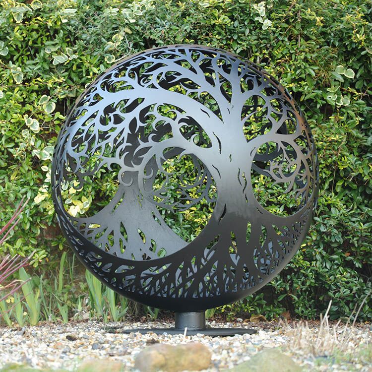 Famous Garden Metal Sculpture Modern Outdoor Metal Sculpture3