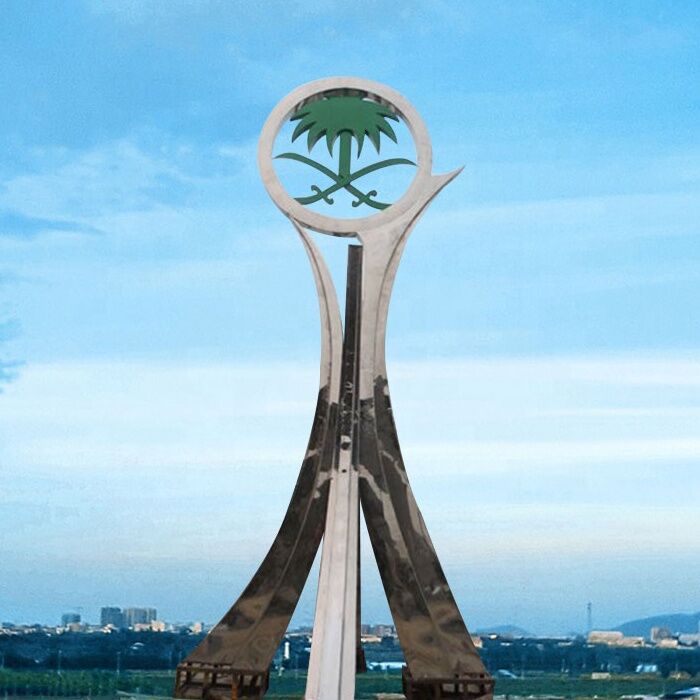 Large Metal Crafts Stainless Steel Outdoor Sculpture